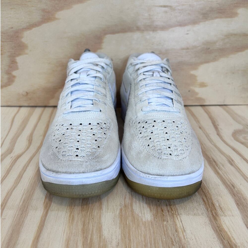 Nike - AF1 Ultra Flyknit Low - Sneakers - White - Men's - 10.5 - 817418-100 - Picture 2 of 9